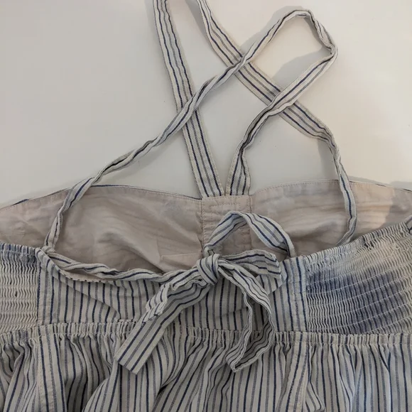 Madewell striped halter summer dress - Picture 3 of 8